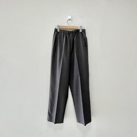 mizuiroind センタープレスワイドスラックス