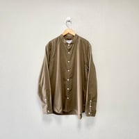 MUYA アトリエリラックスシャツ スタンドカラー