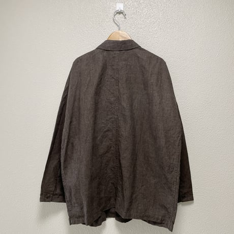 nest Robe リネンベンガラ墨汁ジャケット