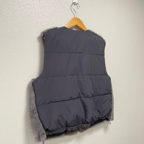 タグ付き未使用品 / 2025AW / vivapresto ファーベスト 【グレー】