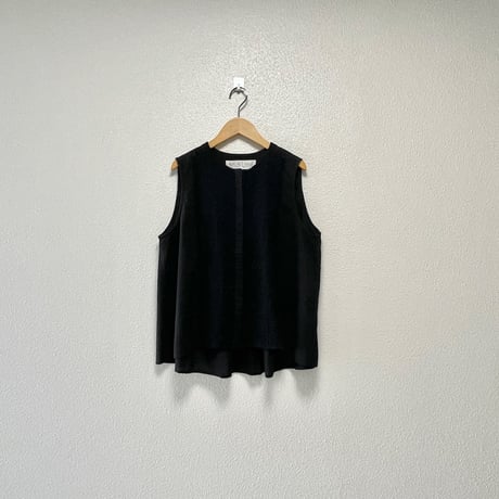 MidiUmi レースノースリーブブラウス
