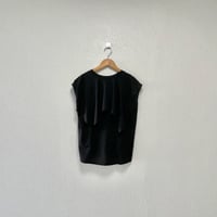 販売継続品 / CLOCHE ラッフルカットソー 【ブラック】