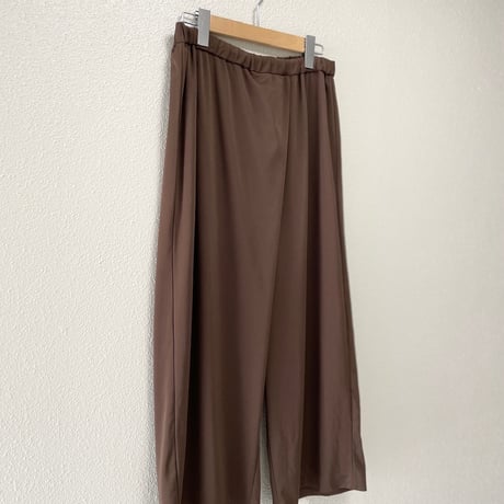 定番品 / mizuiro ind ラップライクイージーパンツ