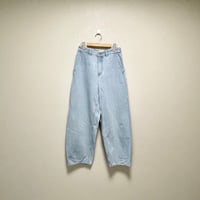 MACKINTOSH PHILOSOPHY カーブワイドデニムパンツ 【ブリーチ】