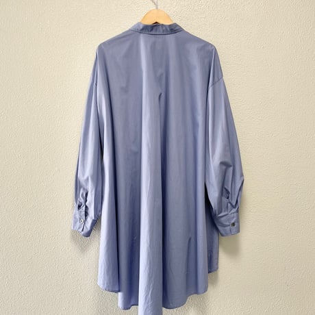 2024AW / 未使用品 定番販売品 / 販売継続品  mizuiro ind  ワイドシャツチュニック