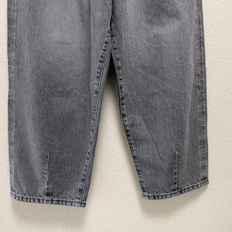 タグ付き未使用品 / 2026AW / 販売継続品 / Brocante 12ozリングBKデニム アンプリッセパンツ 【ブラック】