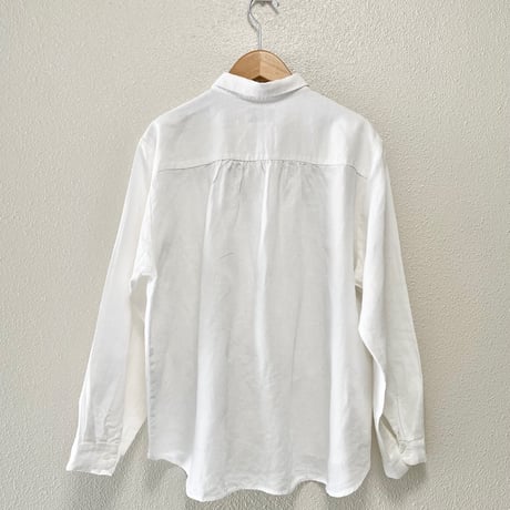 販売継続品 / 中川政七商店 手織り麻を使ったフリルシャツ
