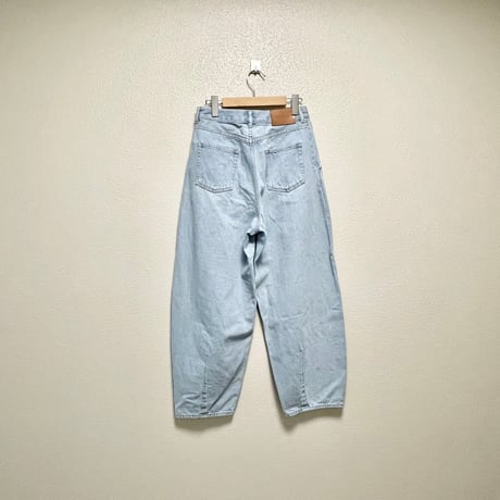MACKINTOSH PHILOSOPHY カーブワイドデニムパンツ 【ブリーチ】