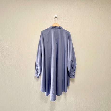 2024AW / 未使用品 定番販売品 / 販売継続品  mizuiro ind  ワイドシャツチュニック