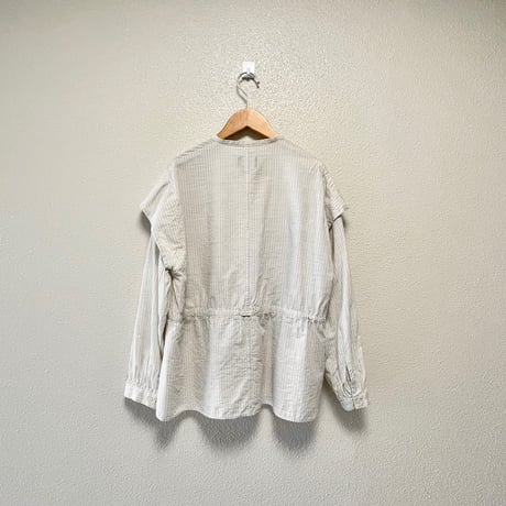 オローネ ストラトシャツ ストライプ