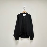 MIDIUMISOLID wide zip up ブルゾン