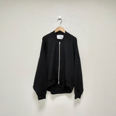 MIDIUMISOLID wide zip up ブルゾン