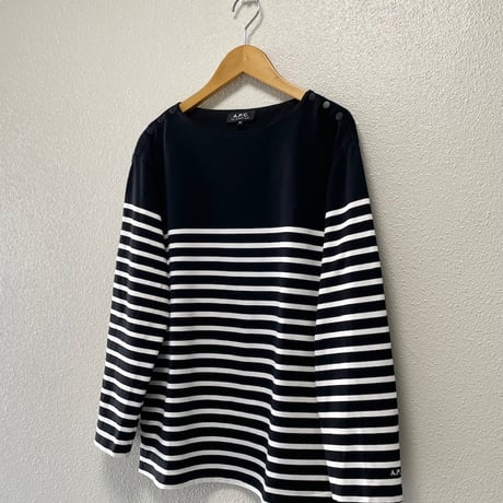 IENA ×  A.P.C.別注 ボーダーカットソー