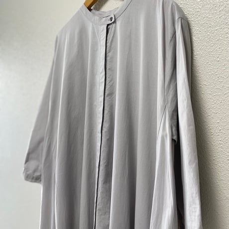 販売継続品 / 人気完売色 mizuiro ind スタンドカラーフレアロングワンピース