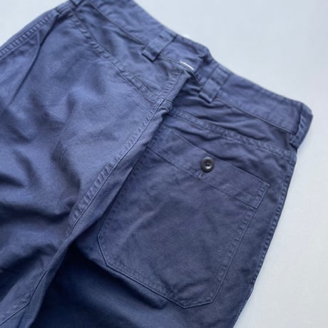 MHL. GARMENT DYE CANVAS TROUSERS