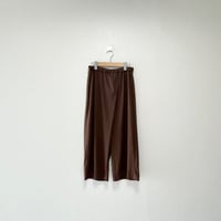 定番品 / mizuiro ind ラップライクイージーパンツ