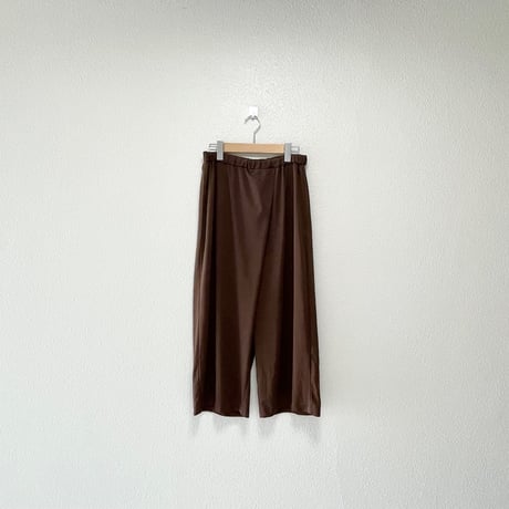 定番品 / mizuiro ind ラップライクイージーパンツ