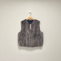 タグ付き未使用品 / 2025AW / vivapresto ファーベスト 【グレー】