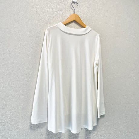 mizuiro ind 襟付きロングスリーブプルオーバー