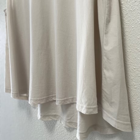 2023SS / evam eva cotton sleeveless pullover