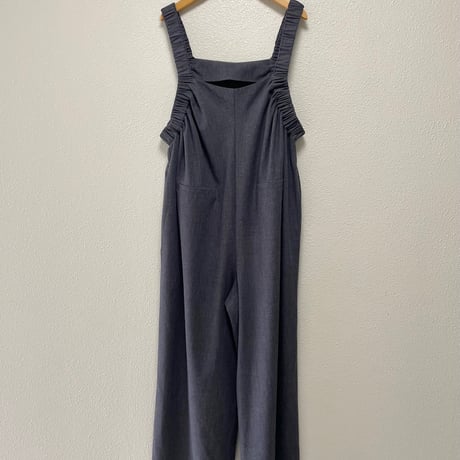 2024AW / anana  ギャザーサロペット【グレー】