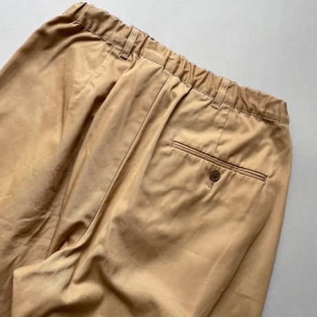 STAMP AND DIARY ツータックパンツ
