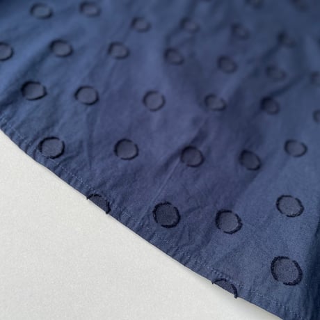 2024 / MidiUmi  dots shirt P/O ドットショートプルオーバー