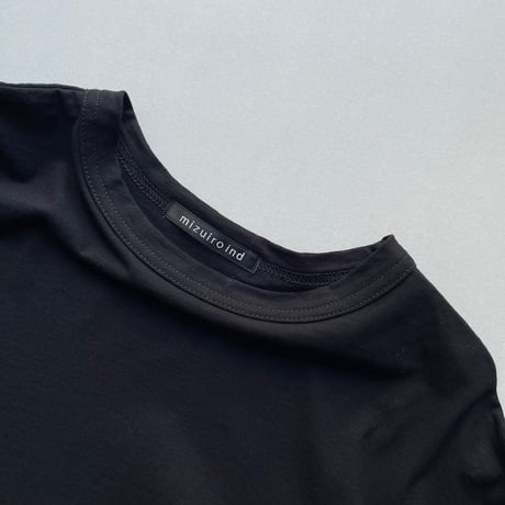 販売継続品 / mizuiro ind ギャザースリーブワイドTシャツ