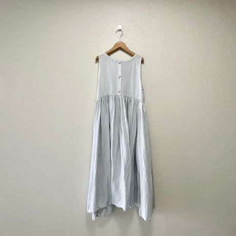 Gauze# リネンシルクスイッチングワンピース