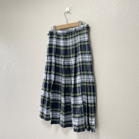 O'NEILof DUBLIN ミモレ丈 リネンキルトスカート