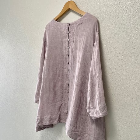 nest Robe 先染めリネンパナマブラウス