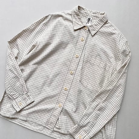 MHL. CHECK COTTON SHIRT