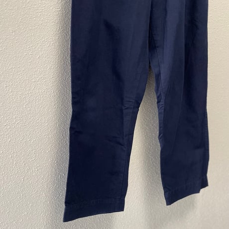 MHL. GARMENT DYE CANVAS TROUSERS