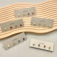 vivus 耳飾り（6mm4粒セット）