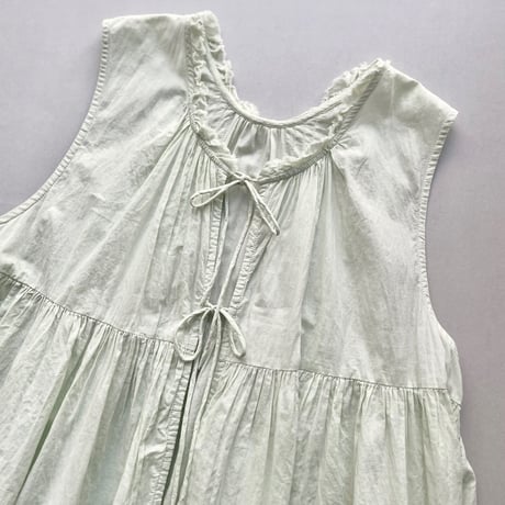2025SS / BEAMS BOY コットンギャザーノースリーブシャツ