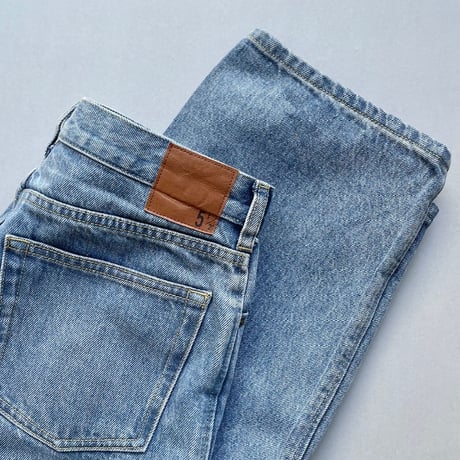 2024SS / Spick & Span 51/2 CURVE LINE_DENIM