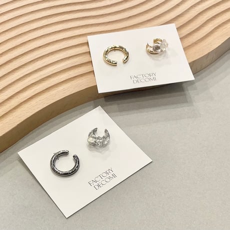 FACTORY DECOMI ear cuff set