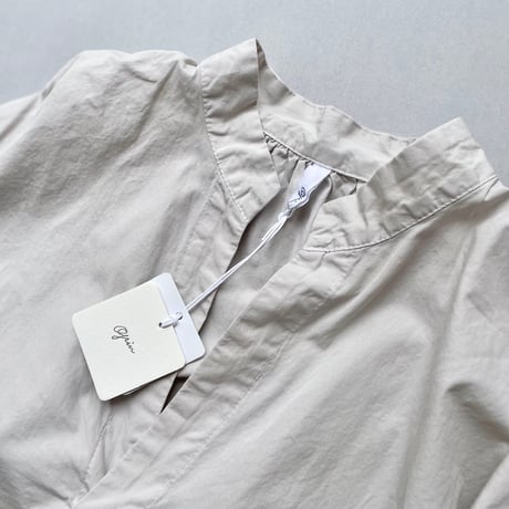 タグ付き未使用品 / 2023SS / grin broad taffeta skipper one-piece