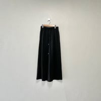 販売継続品 / IKITSUKE ギャザーワイドパンツ 【ブラック】