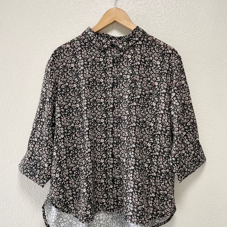 【4色展開】select 小花柄ブラウス
