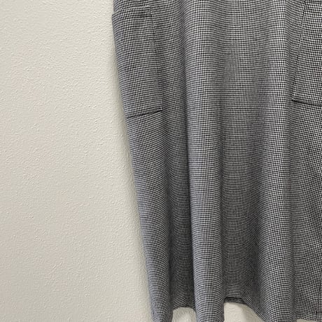 STAMP AND DIARY ウールチドリ Aライン ノースリーブワンピース