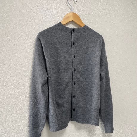 希少品 / OLDMAN'S TAILOR R&D.M.Co- WEEKEND HILL 異素材切替ニットプルオーバー（Gray）