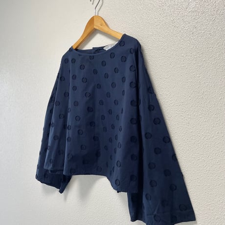 2024 / MidiUmi  dots shirt P/O ドットショートプルオーバー