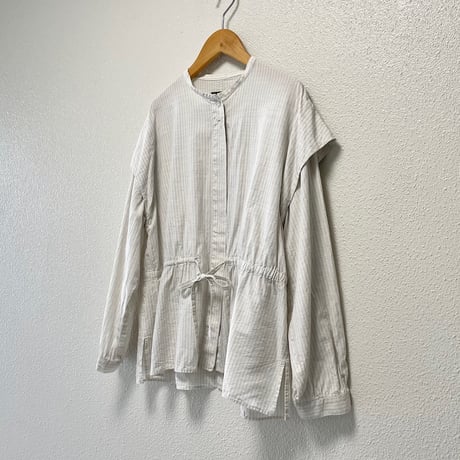 オローネ ストラトシャツ ストライプ