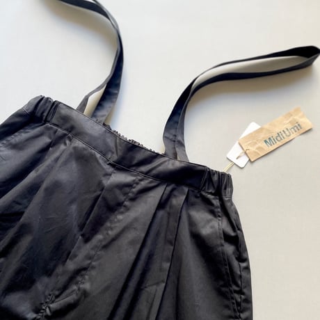 タグ付き未使用品 / 2024SS / MidiUmi  バルーンパンツ サスペンダー