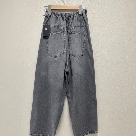 タグ付き未使用品 / 2026AW / 販売継続品 / Brocante 12ozリングBKデニム アンプリッセパンツ 【ブラック】