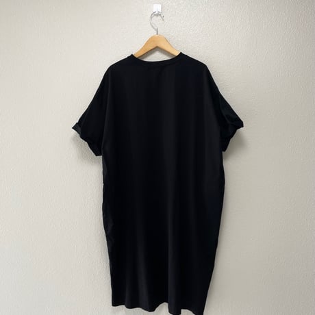 mizuiro ind ロールアップスリーブワイドワンピース