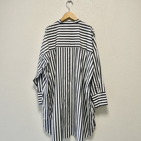 UNIVERSAL TISSU ナチュラルタイプライター クラシック ロングシャツ