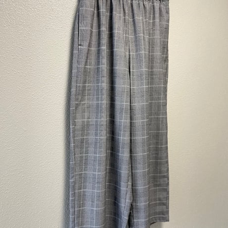 2023AW / MidiUmi check wide easy PT