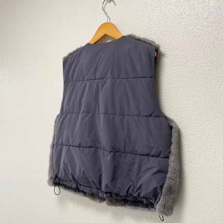 タグ付き未使用品 / 2025AW / vivapresto ファーベスト 【グレー】